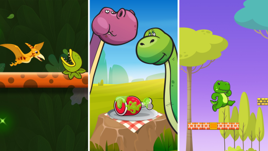 اسکرین شات 2 بازی Kids puzzle - Dinosaur games