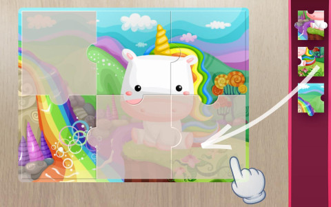 اسکرین شات 6 بازی Unicorn games for kids