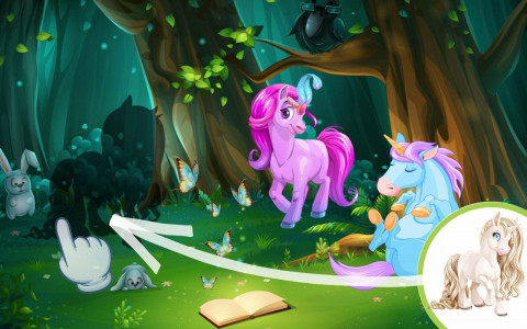 اسکرین شات بازی Unicorn games for kids 5