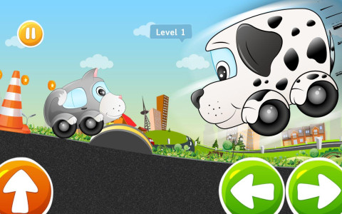 اسکرین شات 2 بازی Kids Car Racing game – Beepzz