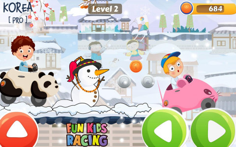 اسکرین شات بازی Kids racing game - fun game 5