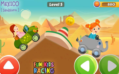 اسکرین شات بازی Kids racing game - fun game 6