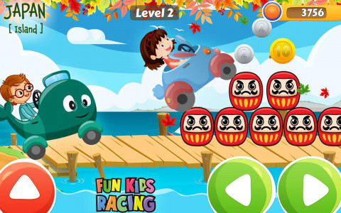 اسکرین شات بازی Kids racing game - fun game 3