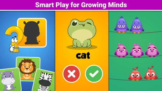 اسکرین شات 5 بازی Animal Puzzle & Games for Kids