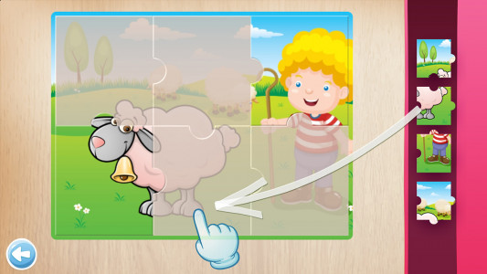 اسکرین شات بازی Animals Puzzle for Kids 5