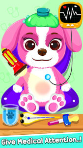 اسکرین شات برنامه Puppy Activity - Daycare Game 3
