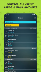 اسکرین شات 2 برنامه Money Pro: Personal Finance AR