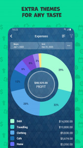 اسکرین شات 5 برنامه Money Pro: Personal Finance AR