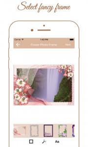 اسکرین شات برنامه Flower Photo Frames Maker 2