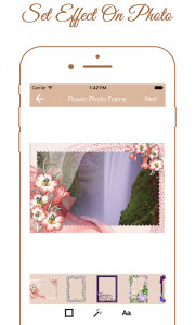 اسکرین شات برنامه Flower Photo Frames Maker 4