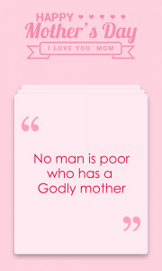 اسکرین شات برنامه Mother’s Day Quotes 2