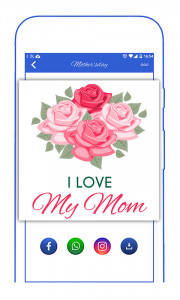 اسکرین شات برنامه Happy Mother’s Day Stickers 5