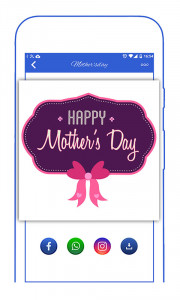 اسکرین شات برنامه Happy Mother’s Day Stickers 4