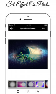 اسکرین شات برنامه Space Photo Frame Editor 3