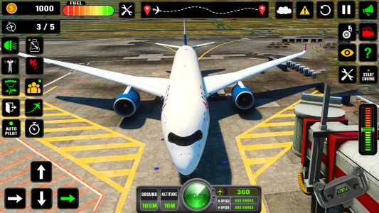 اسکرین شات بازی Airplane Flight Simulator 2024 6