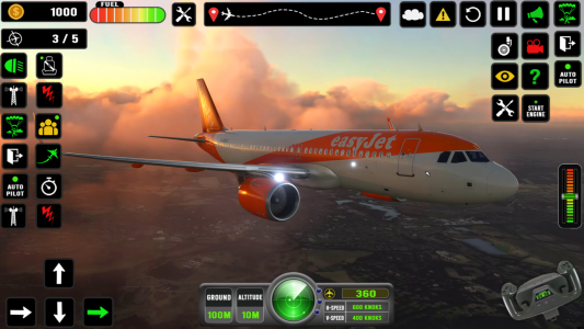 اسکرین شات بازی Airplane Flight Simulator 2024 1