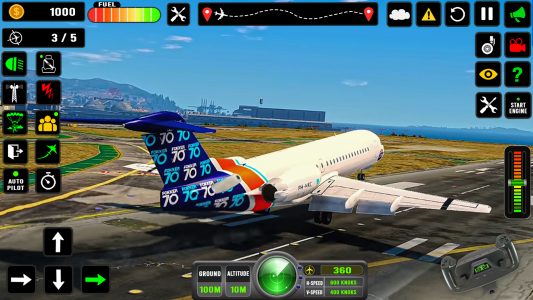 اسکرین شات بازی Airplane Flight Simulator 2024 2