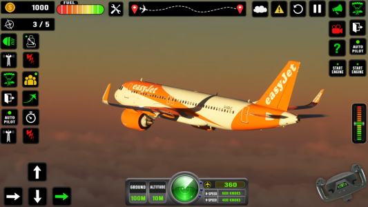 اسکرین شات بازی Airplane Flight Simulator 2024 3