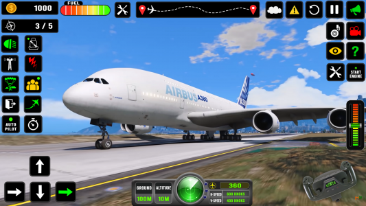 اسکرین شات بازی Airplane Flight Simulator 2024 4