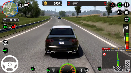 اسکرین شات بازی Modern Car 3D: Driving School 1