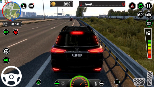 اسکرین شات بازی Uphill Crazy 4x4 Jeep Driving 2