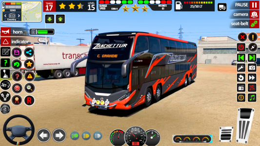 اسکرین شات 2 بازی Bus Driving Games Simulator 3d