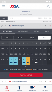 اسکرین شات برنامه 2020 U.S. Open Golf Championship 2
