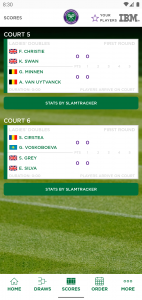 اسکرین شات برنامه Wimbledon 2022 3