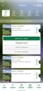 اسکرین شات برنامه Wimbledon 2022 5