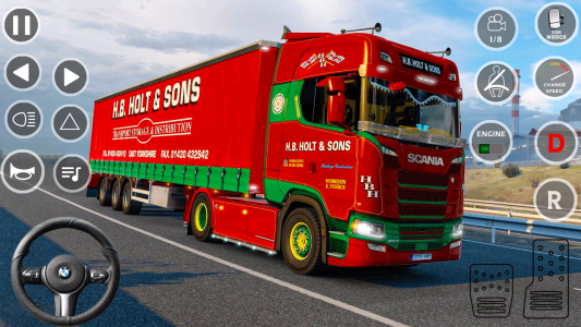 اسکرین شات برنامه Euro Truck Driver: Truck Cargo 3