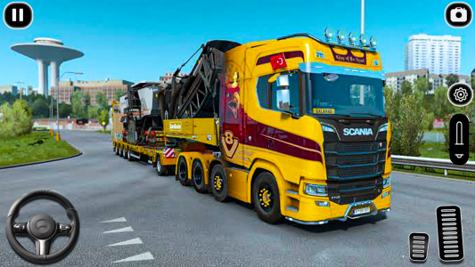اسکرین شات برنامه Euro Truck Driver: Truck Cargo 1