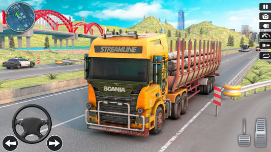 اسکرین شات برنامه Euro Truck Driver: Truck Cargo 4