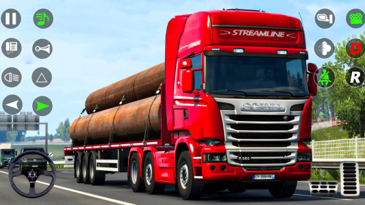 اسکرین شات برنامه Euro Truck Driver: Truck Cargo 5