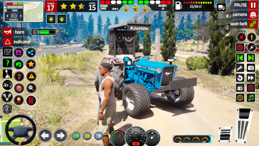 اسکرین شات بازی Indian Tractor Farm Simulator 7
