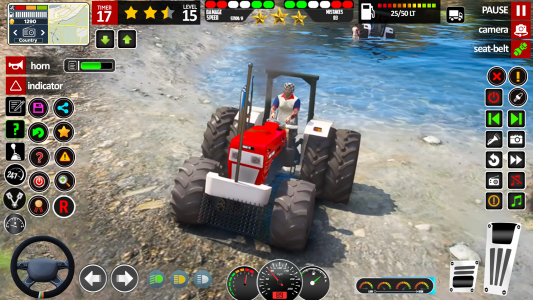 اسکرین شات بازی Indian Tractor Farm Simulator 5