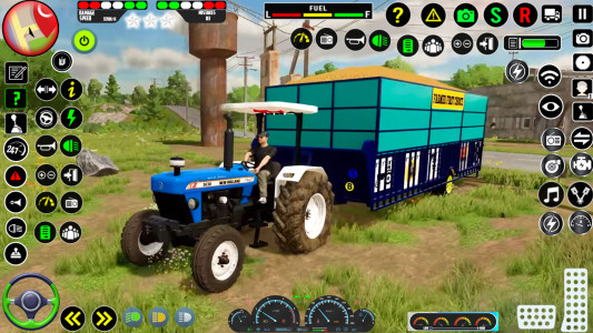 اسکرین شات بازی Indian Tractor Farm Simulator 2