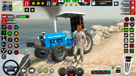 اسکرین شات بازی Indian Tractor Farm Simulator 6