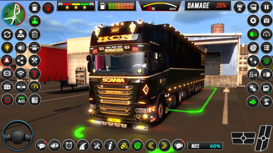 اسکرین شات بازی Euro Heavy Truck Simulator 3D 1