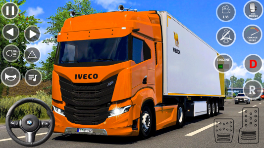 اسکرین شات بازی Euro Heavy Truck Simulator 3D 2