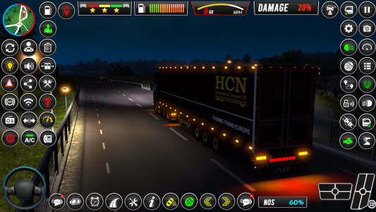 اسکرین شات بازی Euro Heavy Truck Simulator 3D 3