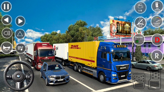 اسکرین شات بازی Euro Heavy Truck Simulator 3D 3