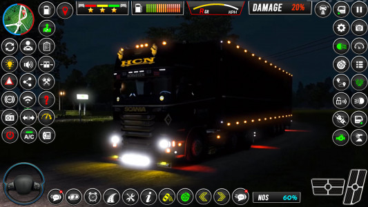 اسکرین شات بازی Euro Heavy Truck Simulator 3D 2