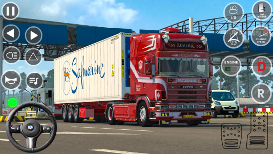 اسکرین شات بازی Euro Heavy Truck Simulator 3D 6