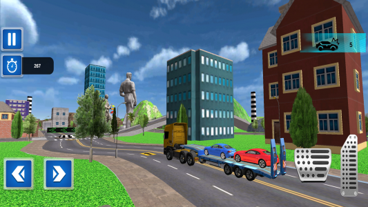 اسکرین شات بازی Truck Transport Game Simulator 3