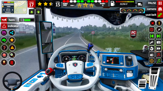 اسکرین شات 2 برنامه Truck Driving Offline Games 3d