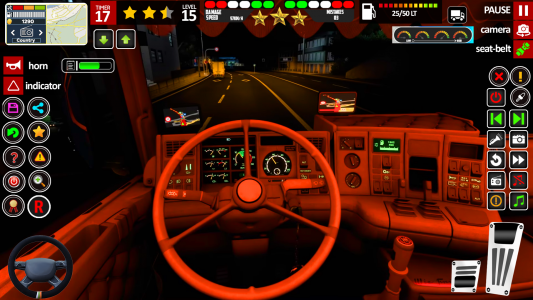 اسکرین شات 8 برنامه Truck Driving Offline Games 3d