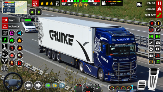 اسکرین شات برنامه Truck Driving Game Sim 3d 4