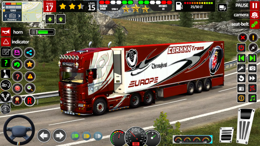 اسکرین شات برنامه Truck Driving Game Sim 3d 6