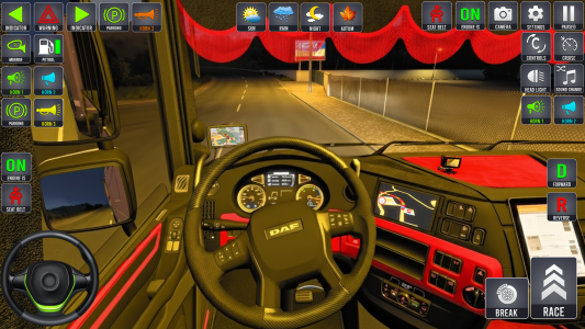 اسکرین شات 7 برنامه Truck Driving Offline Games 3d