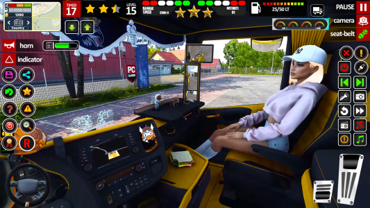 اسکرین شات 6 برنامه Truck Driving Offline Games 3d